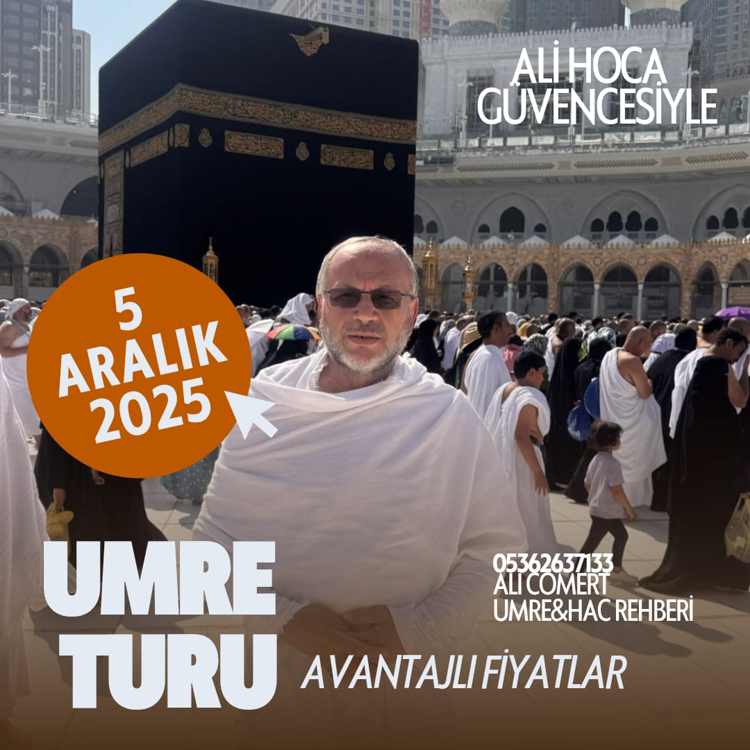 5 ARALIK UMRE TUR AFİŞİM